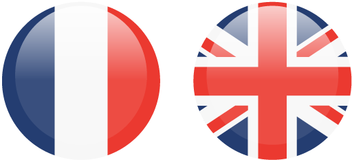 drapeaux français anglais